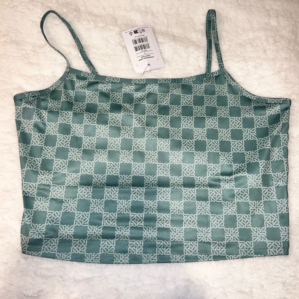 NWT 🏷️ Gymshark Monogram Crop Cami Tank